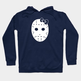 Fem Hockey Mask Horror Girly Murderer Hoodie